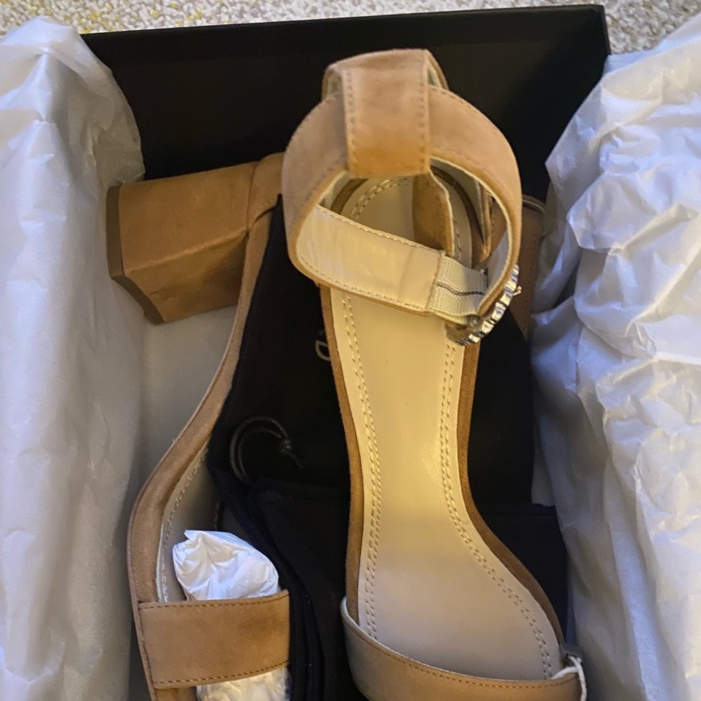 Maje Suede Sandals - Picture 8 of 11